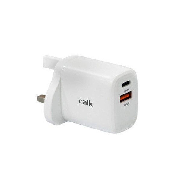 Calk 20W Fast Charge Adapter (UK  CA) Model No. CS074