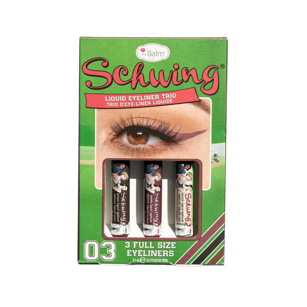The Balm Cosmetics Schwing Holiday Trio V2 (Purple/Brown/Black)