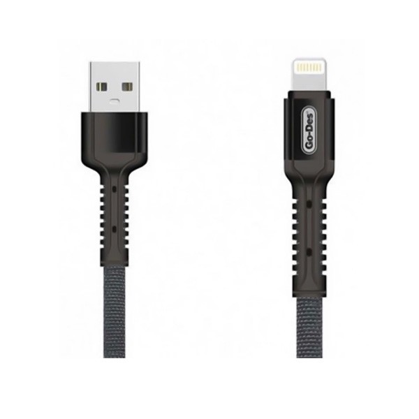 Go-Des USB to Lightning Fast Charging Cable 2m, Model No. UC529IP