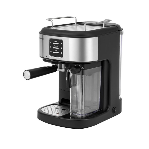 Geepas Espresso & Cappuccino Coffee Machine, Equipped with 20 Bar High Pressure Pump & Powerful Steam System, Model No. GCM1215SA