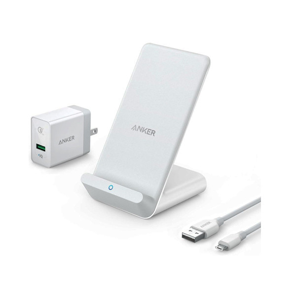 Anker PowerWave 7.5 Stand Charging Base White Color