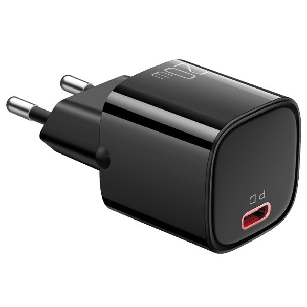 Mcdodo 20W Charger with Type-C to Type-C Cable 1.2m, Black Color, Model No. CH-4723
