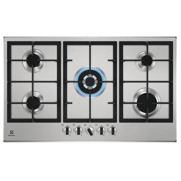 Electrolux Gas Hob In Stainless Steel Model No. KGS9536X