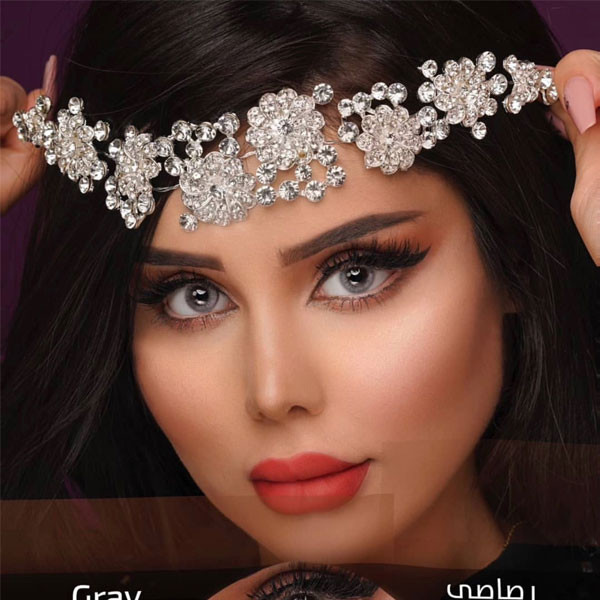 Kuka Beauty Gray Color Contact Lenses Model No. KU 38