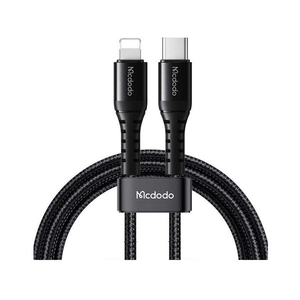 Mcdodo USB-C to Lightning 36W Data Cable 1m, Black Color, Model No. CA-5631