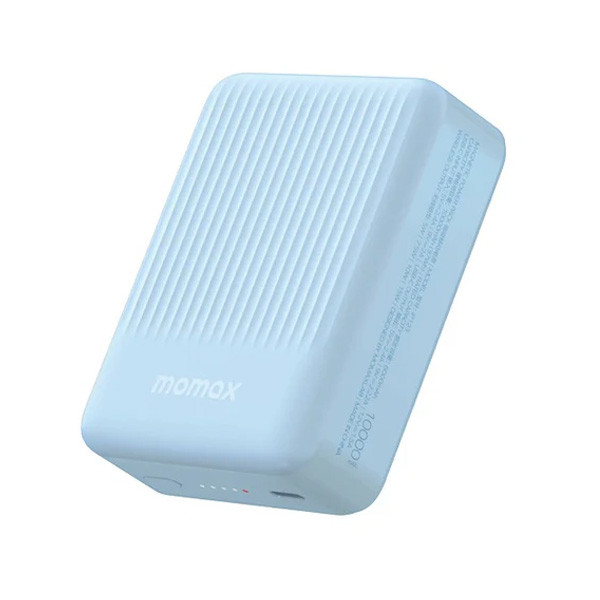 Momax Q.Mag Minimal 2 10000mAh Magnetic Power Pack, Blue Color, Model No. IP123B