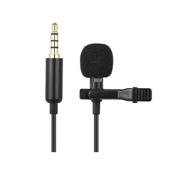 Lavalier Microphone Super Sound for Audio & Video Recording 3.5 Aux Model No. JH-043