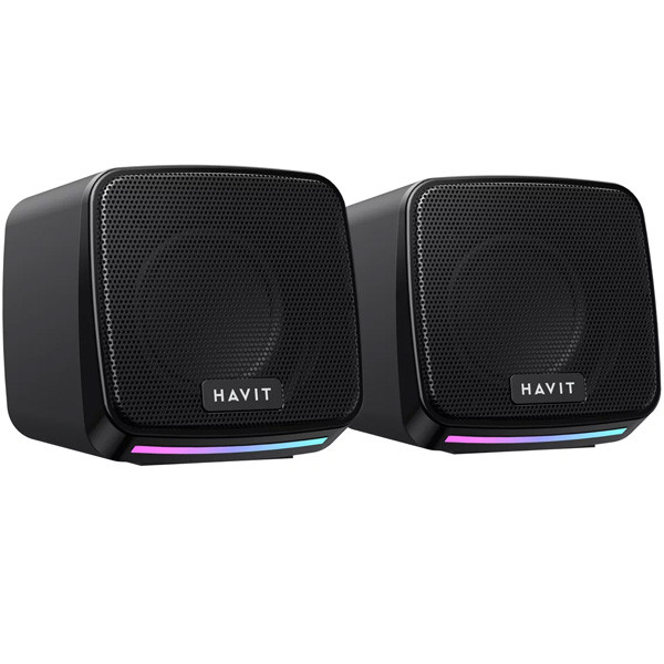 Havit Desktop Series Speakers, Black Color, Model No. SK764