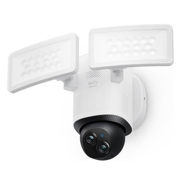 Anker IP Camera Eufy Floodlight E340 Dual Lens Pan/Tilt, White Color, Model No. T8425321
