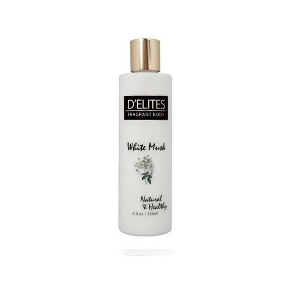 D'elites Body Lotion White Musk 236ml