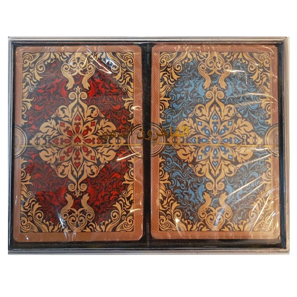 Traditional All-Plastic Playing Cards, Size 89 x 57 mm Size