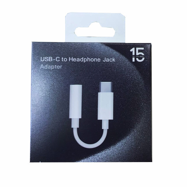 OEM USB-C to 3.5 mm Headphone Jack Adapter for iPhone 15Pro Max