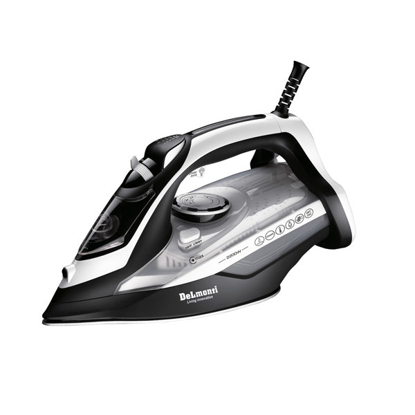 DeLmonti Steam Iron Nano Ceramic Soleplate Model No. DL905