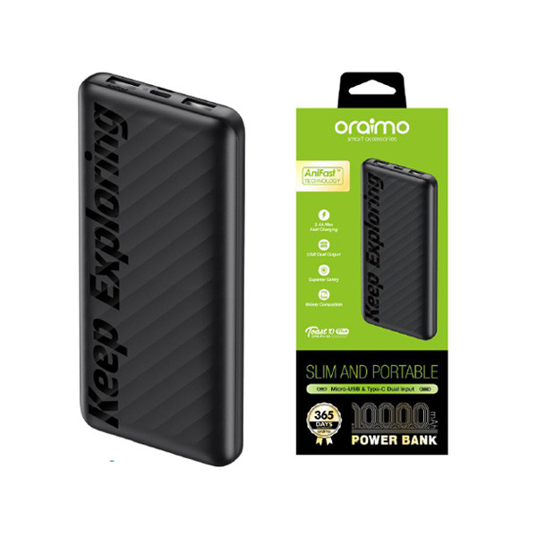 Oraimo Powerbank Model No. OPB-P118D