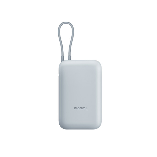 Xiaomi Mi Power Bank 10000mAh (Integrated Cable) Ice Blue Color GL