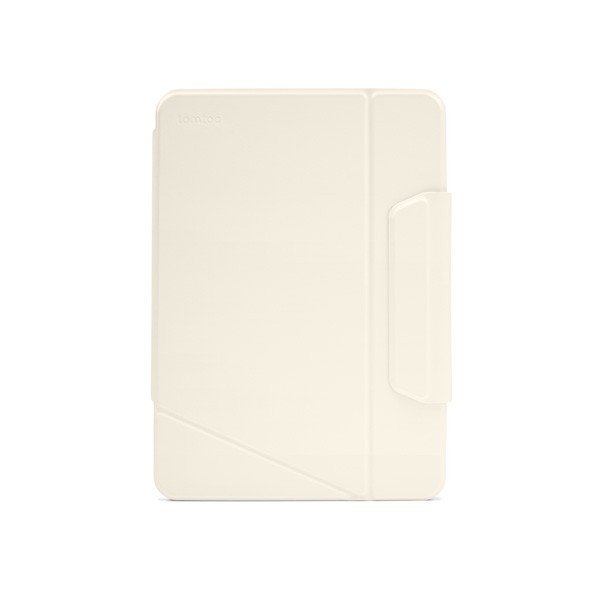 Tomtoc Detachable Folio Case for iPad Air 13 M2 2024, Ivory White Color, Model No. B52B3W1