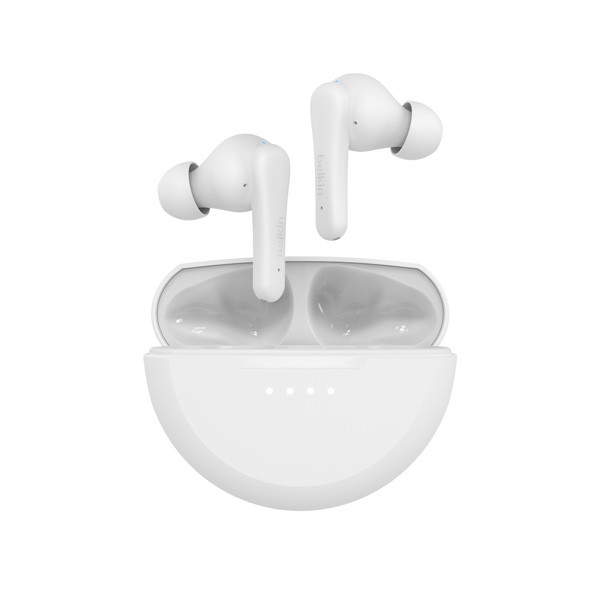 Belkin 012 Soundform Rhythm True Wireless Earbuds White Color, Model No. AUC012btWH