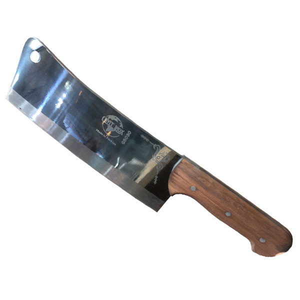 Cavit Inox Stainless Steel Meat Cleaver with Wooden Handle, Model No. G5030