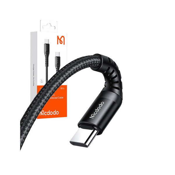 Mcdodo USB-C to USB-C 60W Cable 1m, Black Color, Model No. CA-5641