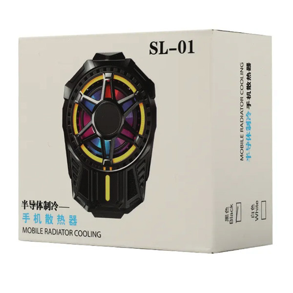 Somostel Mobile Cooling Radiator, Electricity Plug-in Semiconductore with LED Light Model No. SL-01