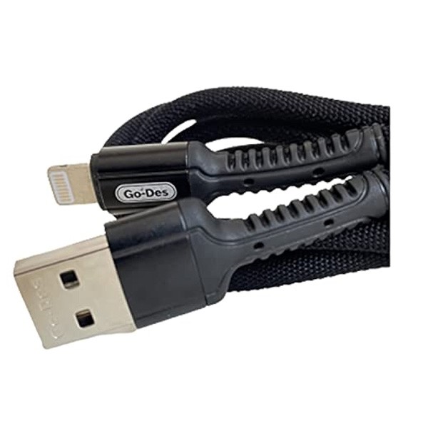 Go-Des Nylon Metal Fast Data Cable Micro, Model No. GD-UC609M