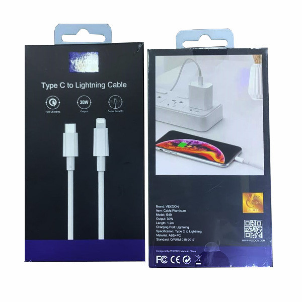 Vexoon Type C to Lightning Cable Model No. G40
