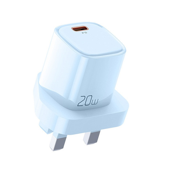 Mcdodo 20W Charger with Type-C to Type-C Cable 1.2m, Blue Color, Model No. CH-4724