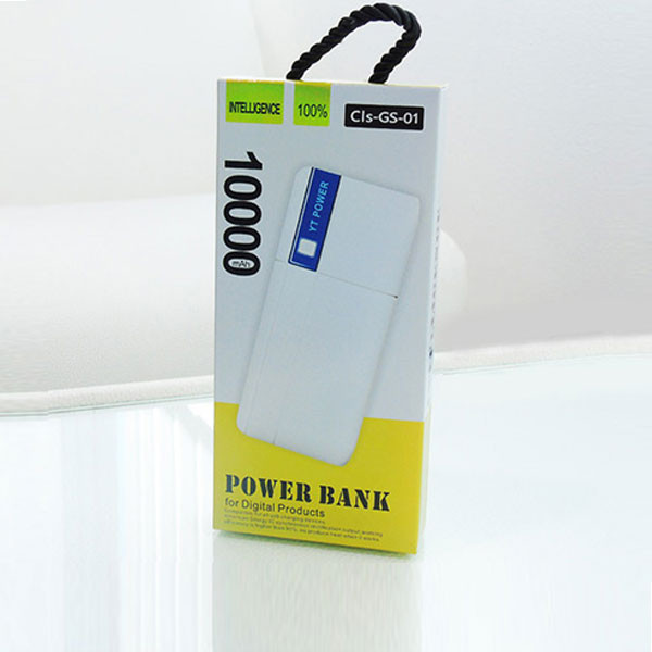 YT Power 10000mAh Bank Model No. CLS-GS-01