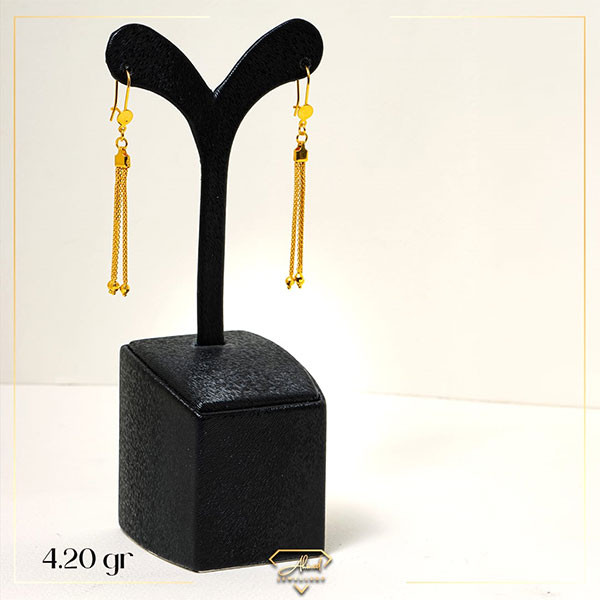 Gold Earrings 14K to 24K in Various Designs & Styles for Women