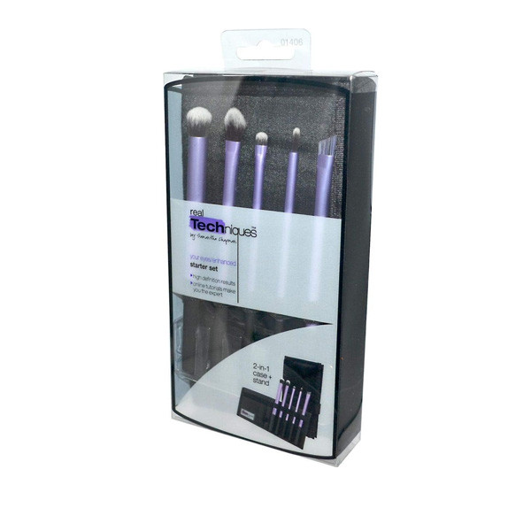 Real Techniques by Samantha Chapman, Your Eyes/Enhanced Starter 5 Brushes - Multi Color