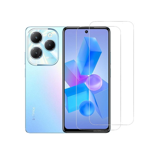 OEM Tempered Glass Green Screen Protector for Infinix Hot 40 Pro