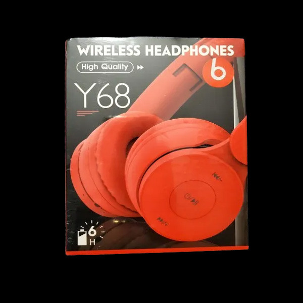 OEM Wireless Foldable Headst Bluetooth 5.0 & HiFi Sound-RemoteTalk-Adjustable Earhook Model No. Y68