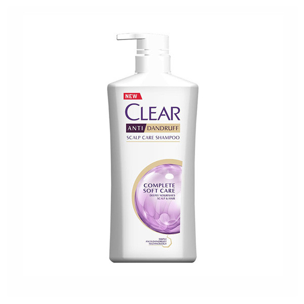 Clear Anti Dandruff Scalp Care Shampoo Complete Soft Care 650ml