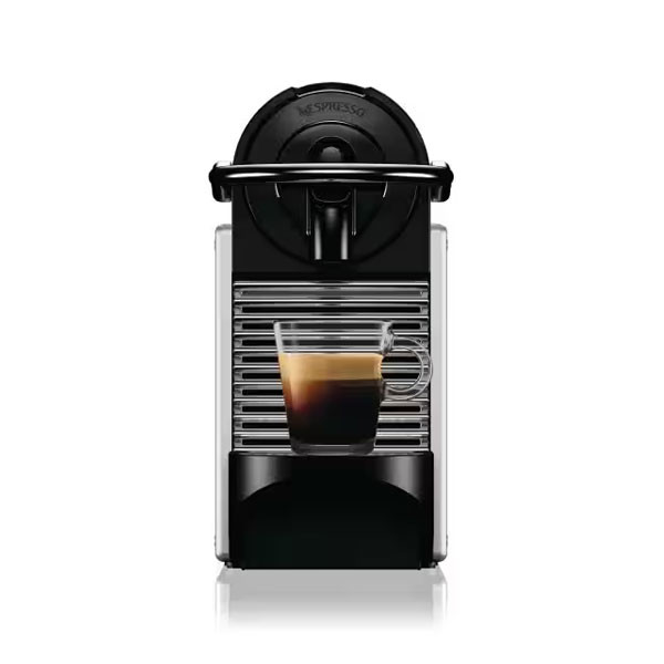 De'Longhi Nespresso Pixie, Aluminum, Espresso Coffee Machine, Model No. EN124S
