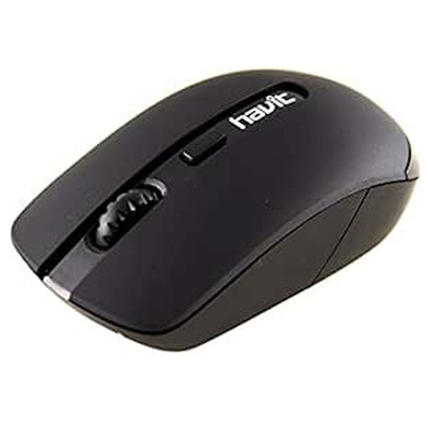 Havit Model 4 Keys Wireless Mouse, Black Color, No. HV-MS989GT