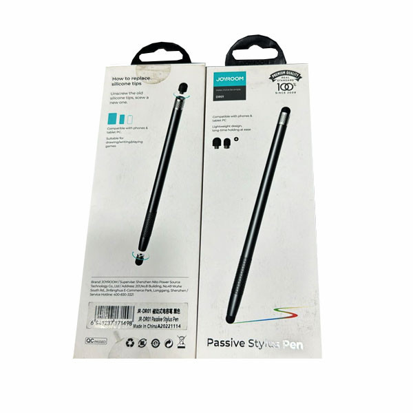 Joyroom Passion Stylus Pen, Black, Model No. JR-DR01