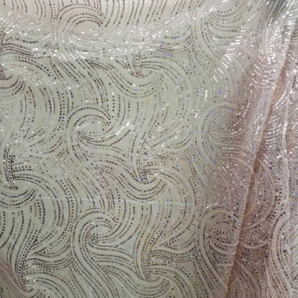 Elegant Shades of Green & Brown Color Fabric with Strass & Amazing Designs, Ideal for Luxury Women Shirts, Coats, Pools & Bells (price per meter)