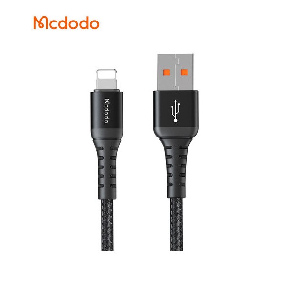 Mcdodo Cable USB to Ligthning Now Series Black Color, Model No. CA-2263
