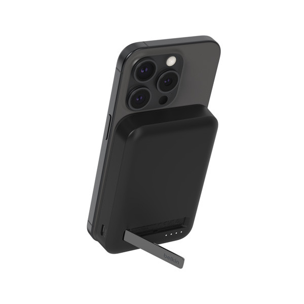 Belkin BoostCharge Magnetic Power Bank with Qi2 15W 8K, Black Color, Model No. BPD007btBK