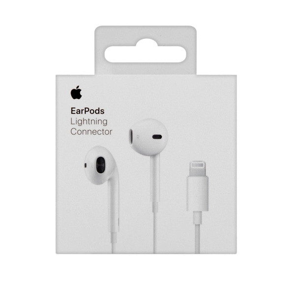 Apple EarPods Handsfree with Lightning Connector, White Color, Model No. A1748