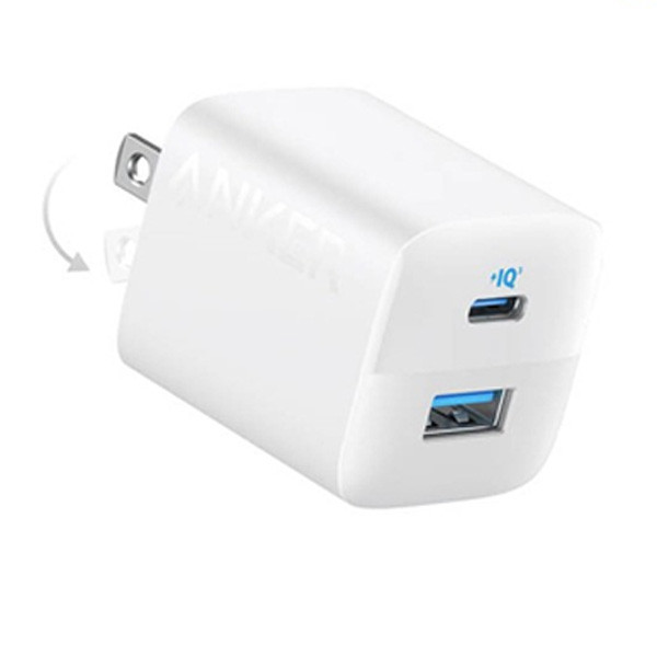 Anker 323 Charger 2-Ports 33W, White Color, Model No. A2331K21