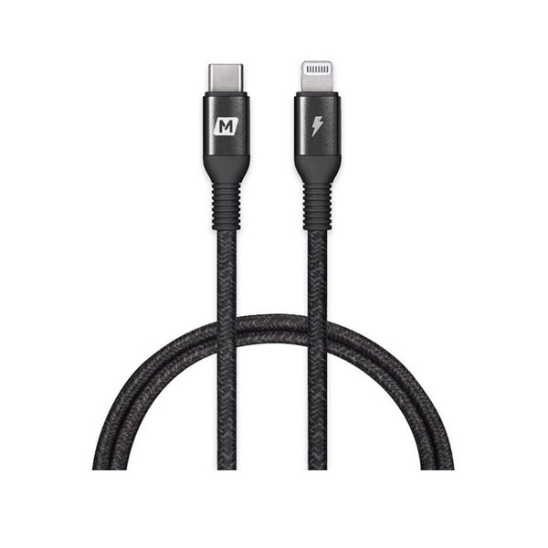 Momax USB-C to Lightning Cable 1.2m, Black Color, Model No. DL31D