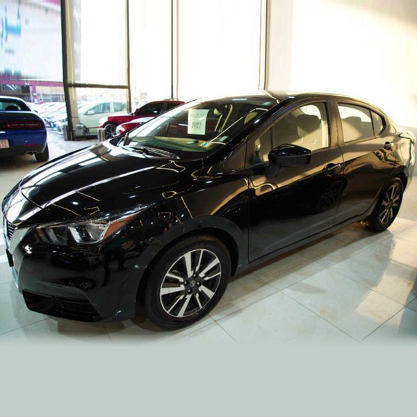 Nissan Versa SV 2021, Black Color, USED