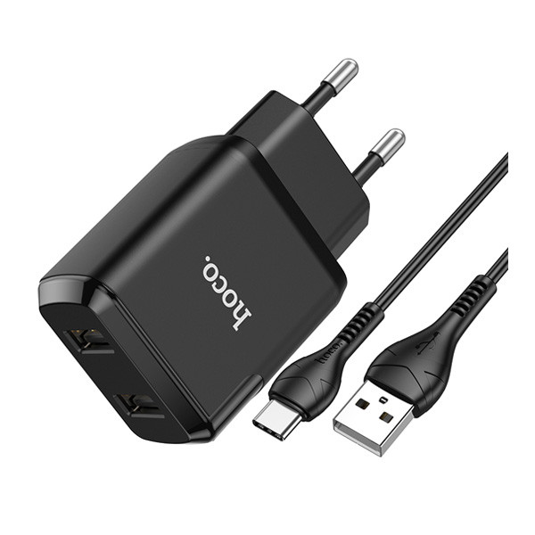 Hoco Dual USB Charger Set Model No. N7