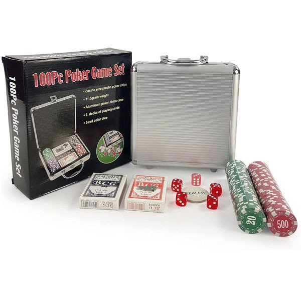NHR 100 Piece Poker Game Set