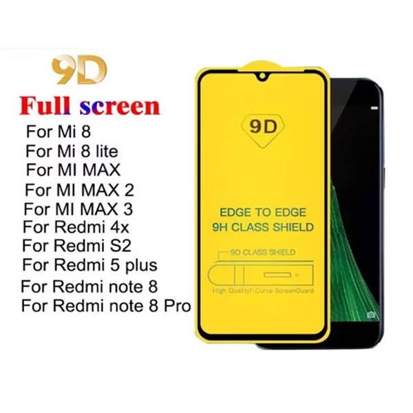 OEM Anti Yellow Tempered Glass Screen Protector for Xiaomi Redmi Note 8