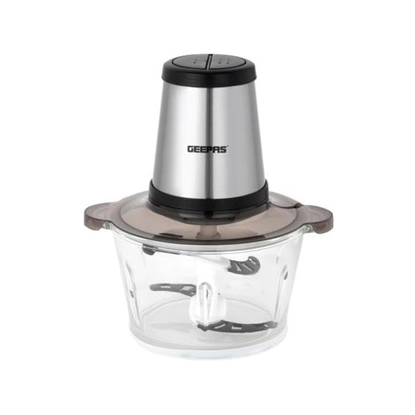 Geepas Multi Chopper/2lt/Glass Bowl/500W 1x12, Model No. GMC42026