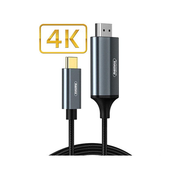 Remax Yeelin Series Hdmi Data Cable For Type-C, 1.8m (4k) Model No. RC-C017A
