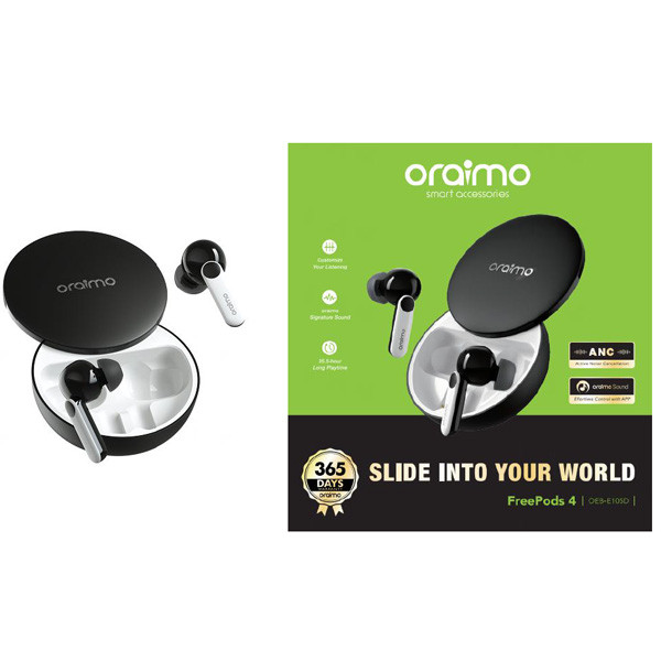 Oraimo TWS Earbuds Model No. OEB-E105D