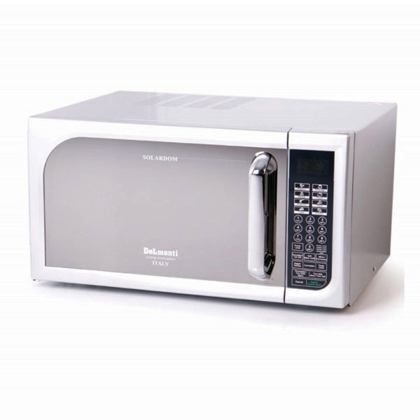 DeLmonti Solardom Microwave & Grill Silver Color Model No. DL510